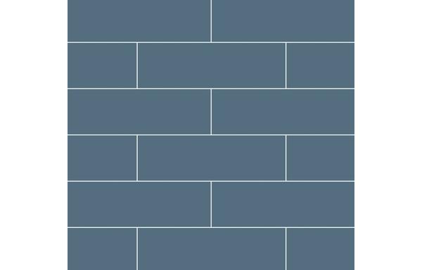Fibo Urban - Dusty Blue (Metro Brick) - Single